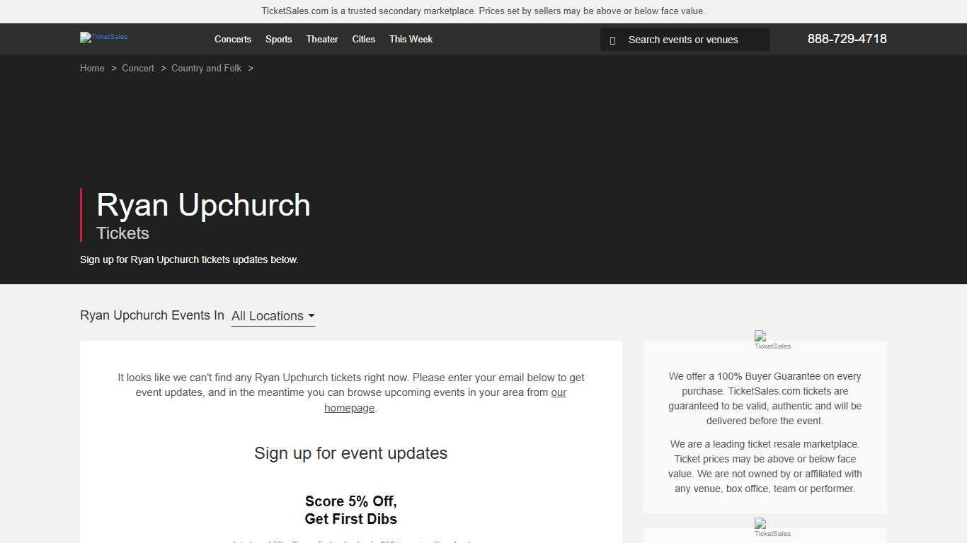 Ryan Upchurch Tickets & Tour Dates 2026-2027